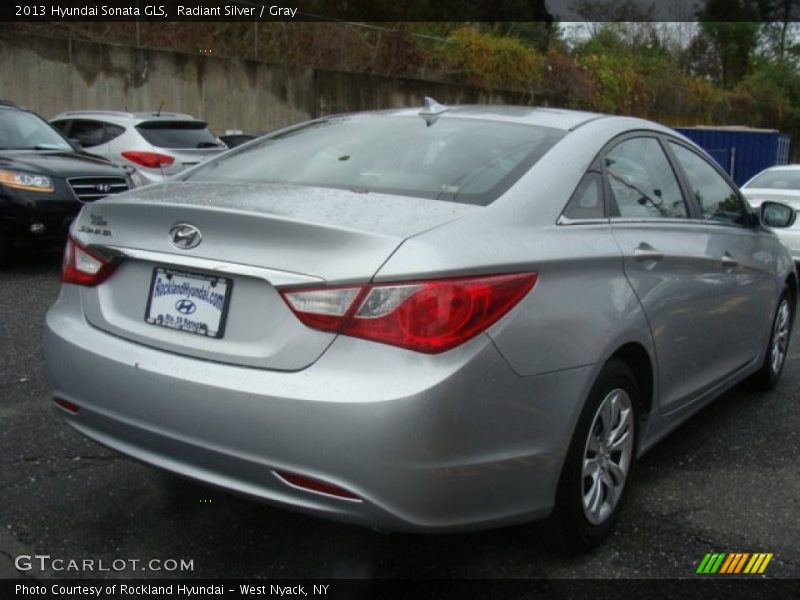 Radiant Silver / Gray 2013 Hyundai Sonata GLS