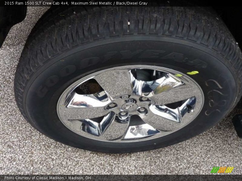 Maximum Steel Metallic / Black/Diesel Gray 2015 Ram 1500 SLT Crew Cab 4x4