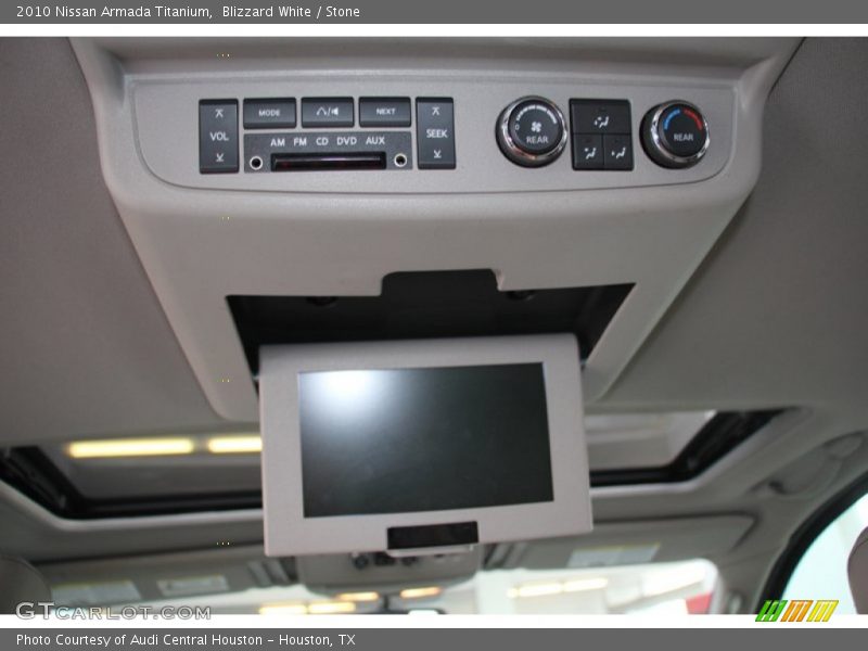 Blizzard White / Stone 2010 Nissan Armada Titanium