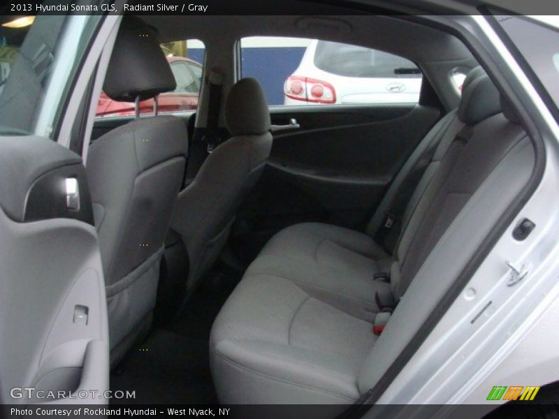 Radiant Silver / Gray 2013 Hyundai Sonata GLS