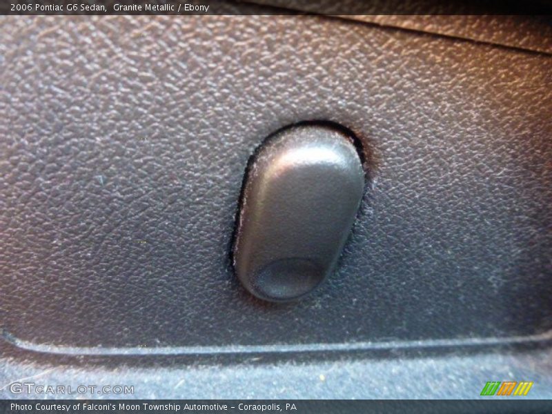 Granite Metallic / Ebony 2006 Pontiac G6 Sedan