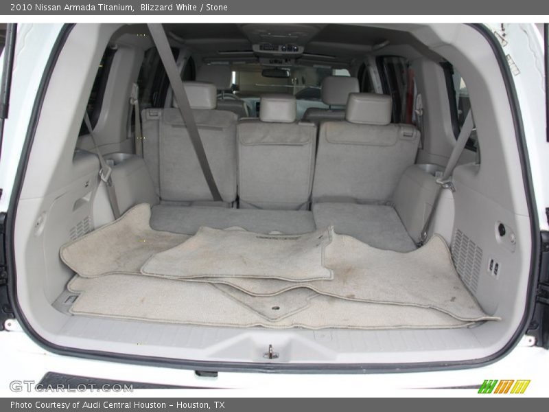Blizzard White / Stone 2010 Nissan Armada Titanium