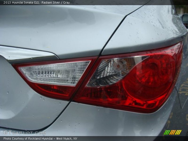 Radiant Silver / Gray 2013 Hyundai Sonata GLS