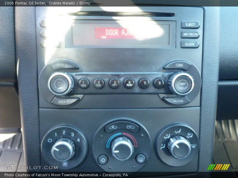 Granite Metallic / Ebony 2006 Pontiac G6 Sedan