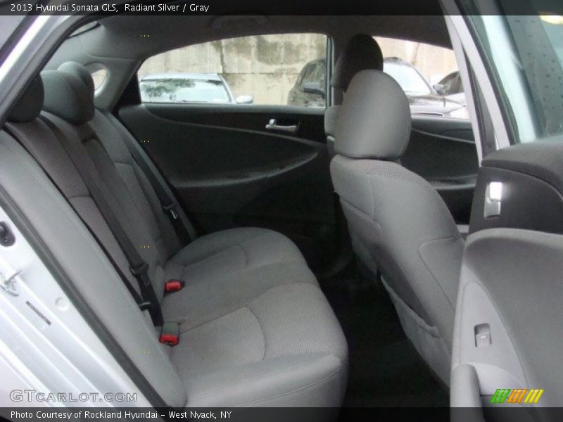 Radiant Silver / Gray 2013 Hyundai Sonata GLS