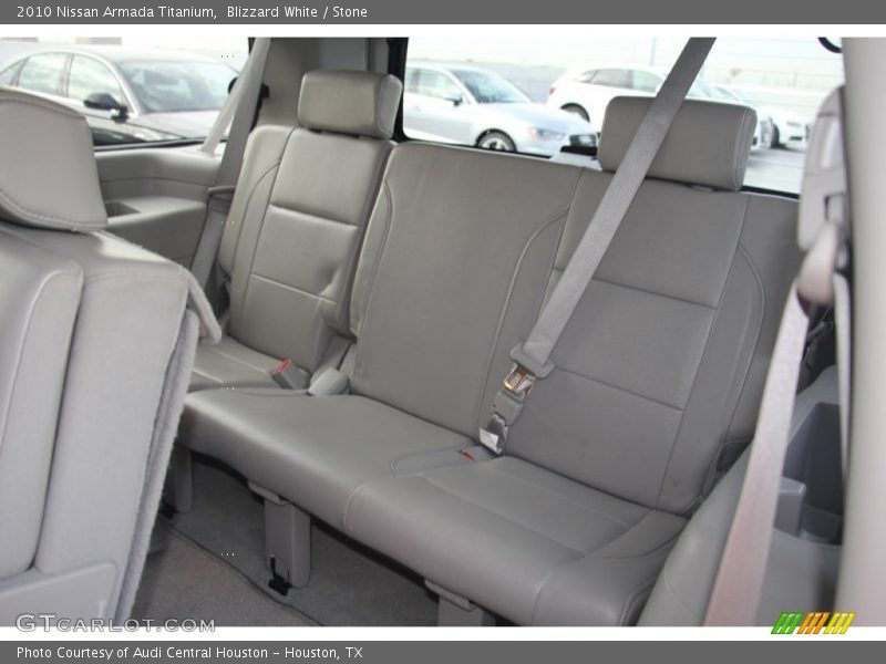 Blizzard White / Stone 2010 Nissan Armada Titanium