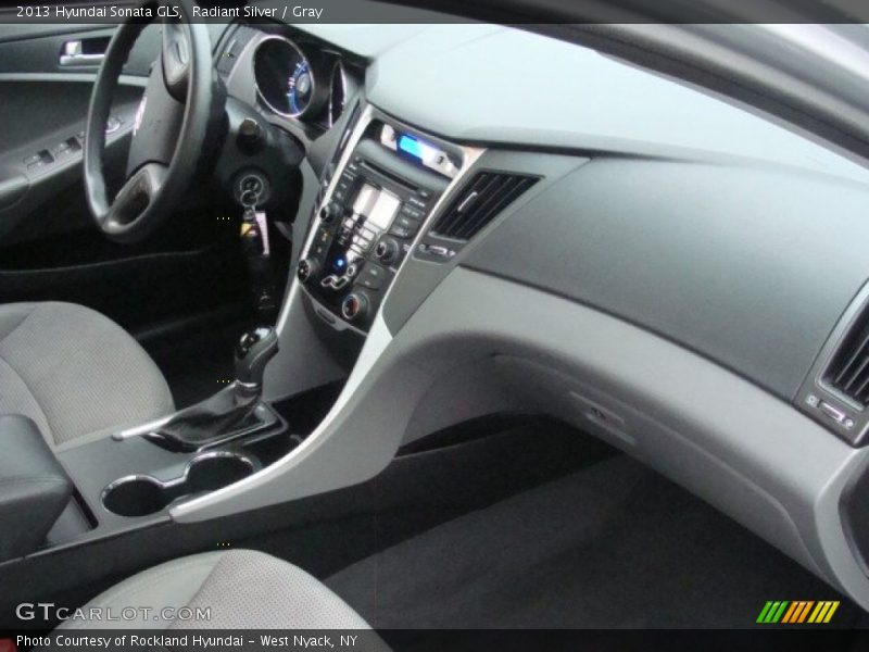 Radiant Silver / Gray 2013 Hyundai Sonata GLS