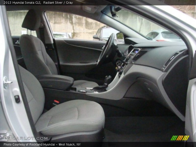 Radiant Silver / Gray 2013 Hyundai Sonata GLS