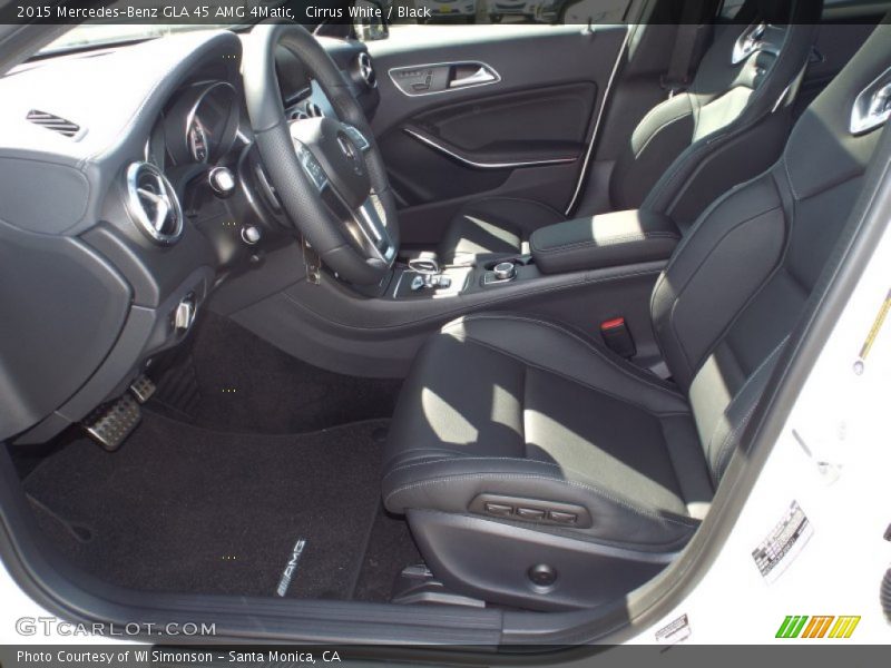  2015 GLA 45 AMG 4Matic Black Interior