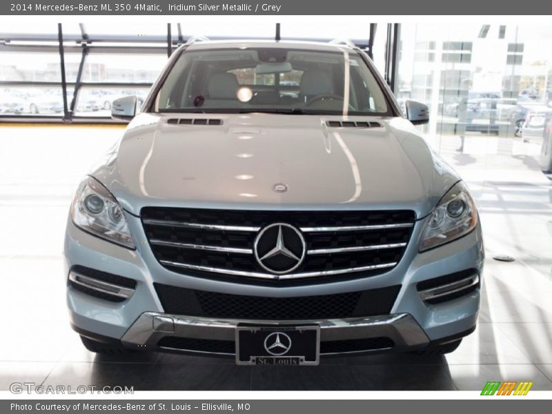 Iridium Silver Metallic / Grey 2014 Mercedes-Benz ML 350 4Matic