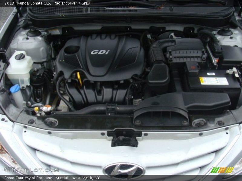 Radiant Silver / Gray 2013 Hyundai Sonata GLS
