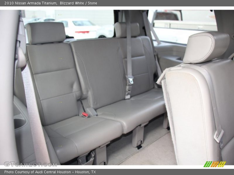 Blizzard White / Stone 2010 Nissan Armada Titanium