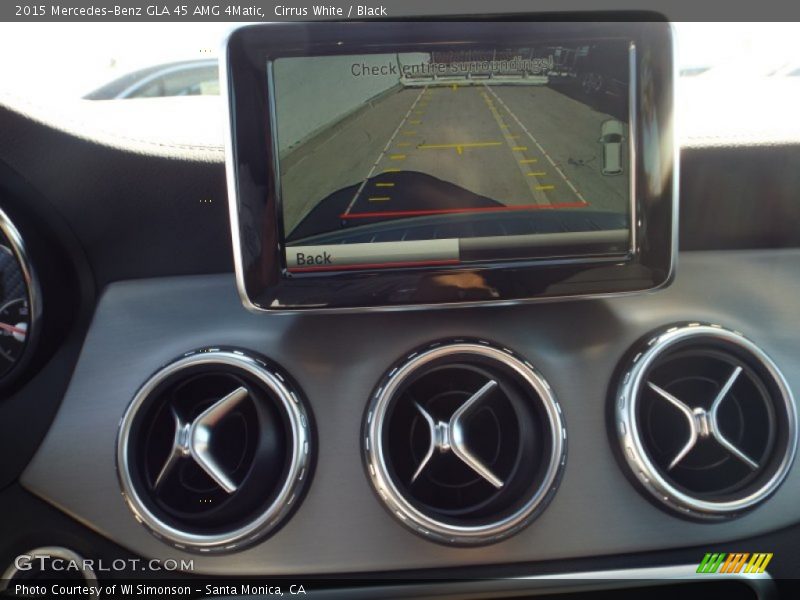 Cirrus White / Black 2015 Mercedes-Benz GLA 45 AMG 4Matic