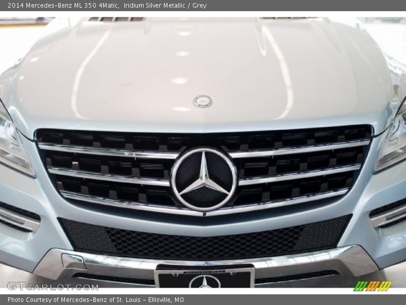 Iridium Silver Metallic / Grey 2014 Mercedes-Benz ML 350 4Matic