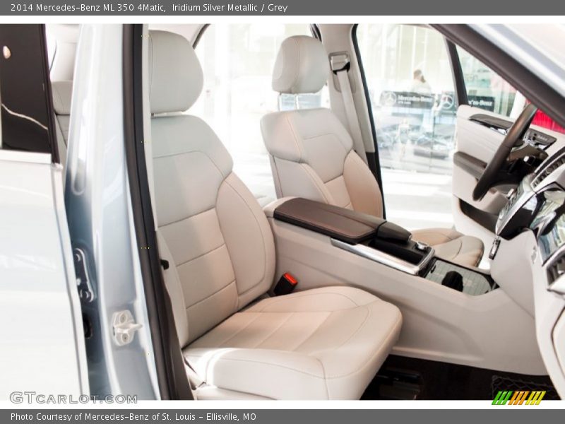 Iridium Silver Metallic / Grey 2014 Mercedes-Benz ML 350 4Matic