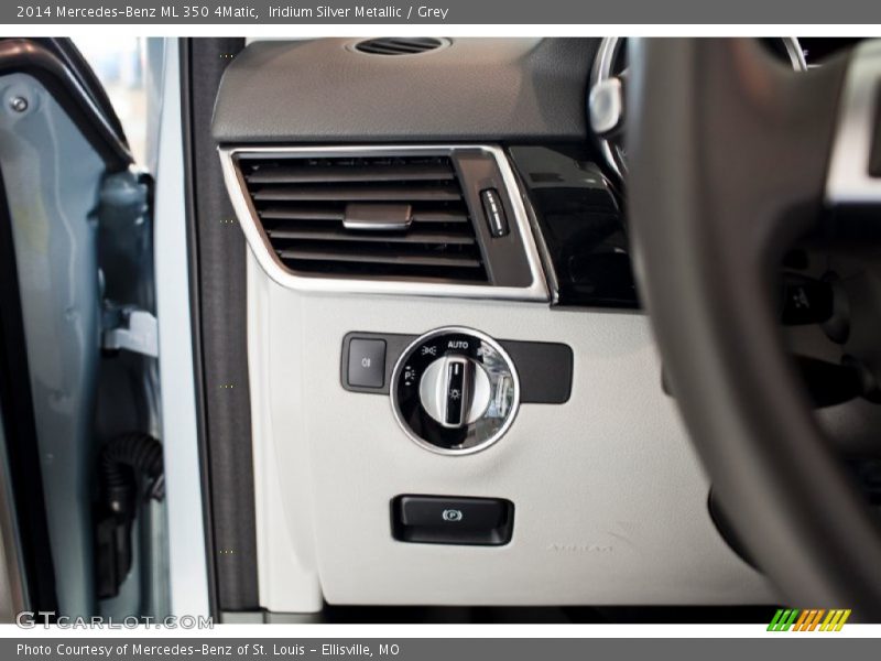 Iridium Silver Metallic / Grey 2014 Mercedes-Benz ML 350 4Matic