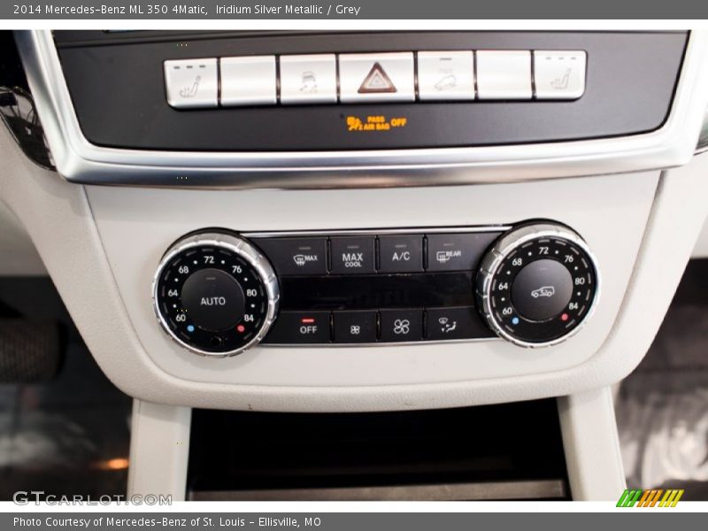 Iridium Silver Metallic / Grey 2014 Mercedes-Benz ML 350 4Matic