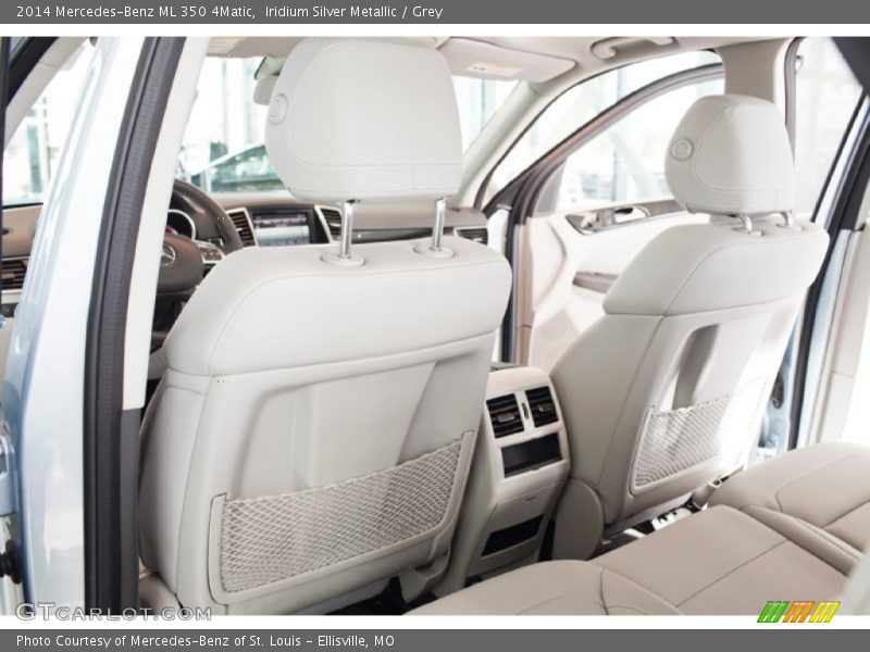 Iridium Silver Metallic / Grey 2014 Mercedes-Benz ML 350 4Matic