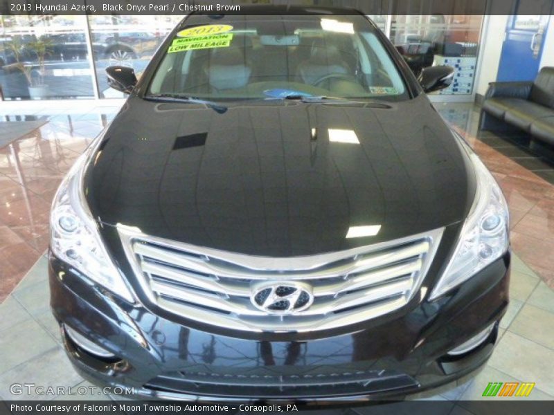 Black Onyx Pearl / Chestnut Brown 2013 Hyundai Azera