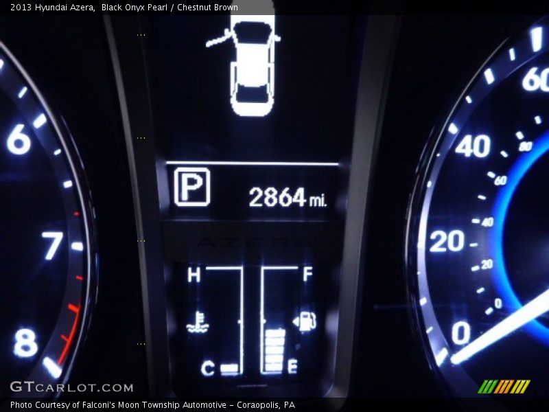 Black Onyx Pearl / Chestnut Brown 2013 Hyundai Azera