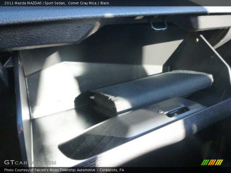 Comet Gray Mica / Black 2011 Mazda MAZDA6 i Sport Sedan