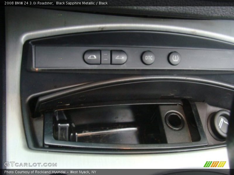 Black Sapphire Metallic / Black 2008 BMW Z4 3.0i Roadster