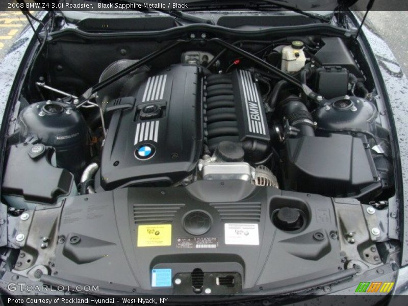Black Sapphire Metallic / Black 2008 BMW Z4 3.0i Roadster