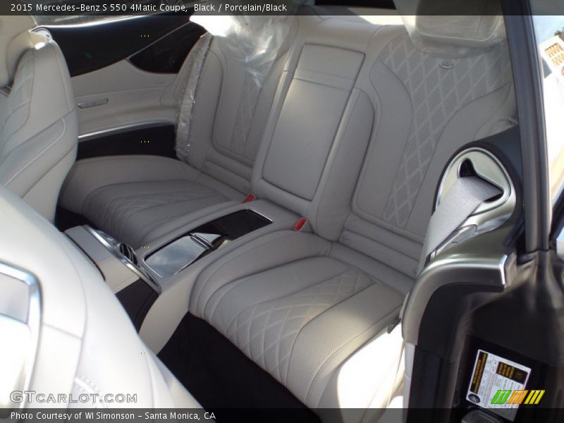 Black / Porcelain/Black 2015 Mercedes-Benz S 550 4Matic Coupe