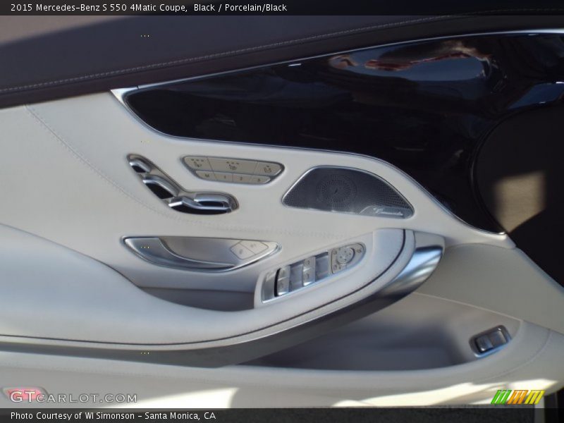 Black / Porcelain/Black 2015 Mercedes-Benz S 550 4Matic Coupe