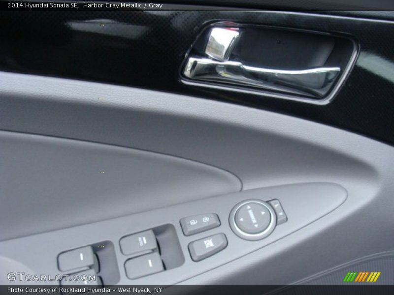 Harbor Gray Metallic / Gray 2014 Hyundai Sonata SE