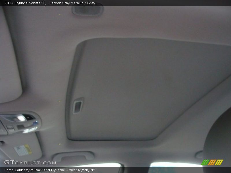 Harbor Gray Metallic / Gray 2014 Hyundai Sonata SE