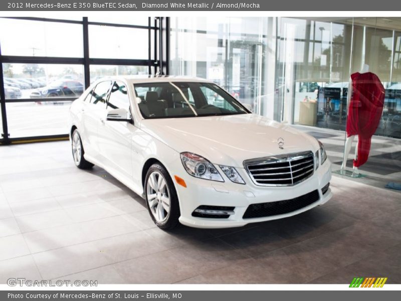 Diamond White Metallic / Almond/Mocha 2012 Mercedes-Benz E 350 BlueTEC Sedan