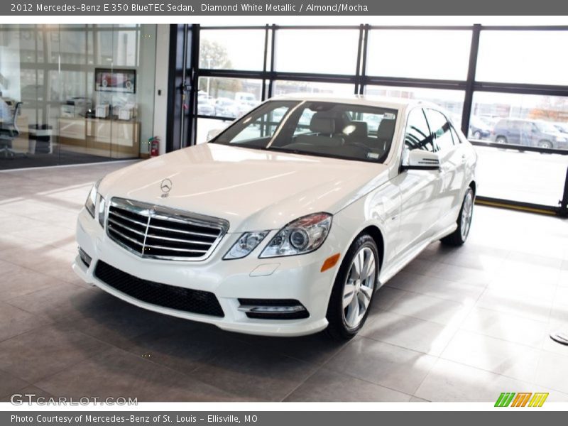 Diamond White Metallic / Almond/Mocha 2012 Mercedes-Benz E 350 BlueTEC Sedan