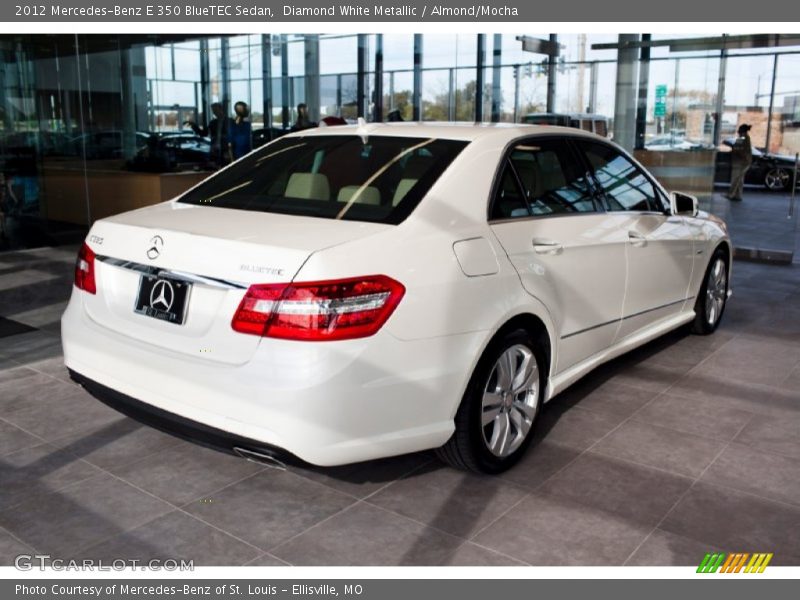 Diamond White Metallic / Almond/Mocha 2012 Mercedes-Benz E 350 BlueTEC Sedan