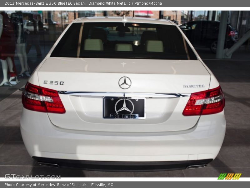 Diamond White Metallic / Almond/Mocha 2012 Mercedes-Benz E 350 BlueTEC Sedan