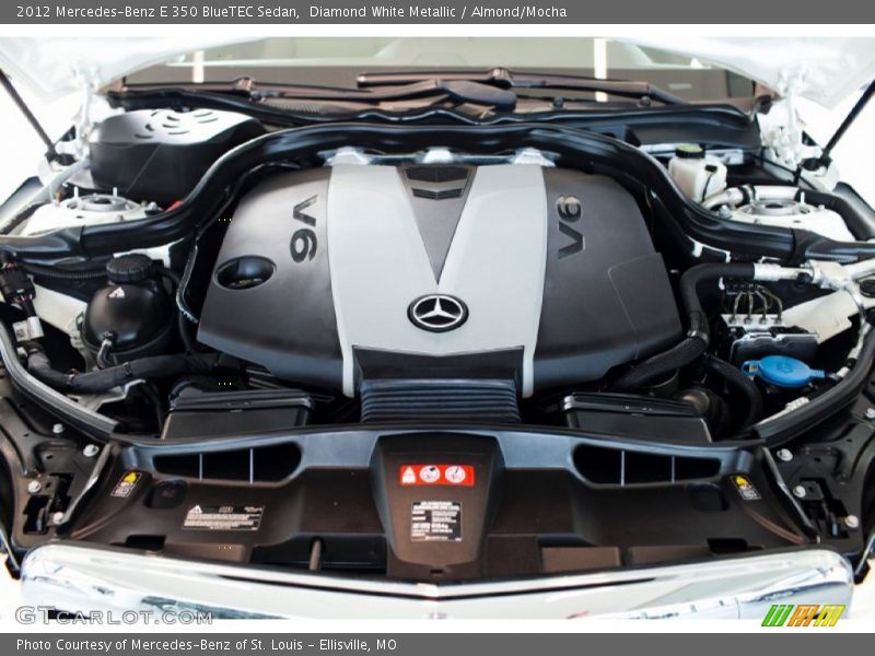 Diamond White Metallic / Almond/Mocha 2012 Mercedes-Benz E 350 BlueTEC Sedan