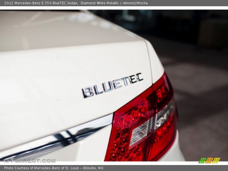 Diamond White Metallic / Almond/Mocha 2012 Mercedes-Benz E 350 BlueTEC Sedan