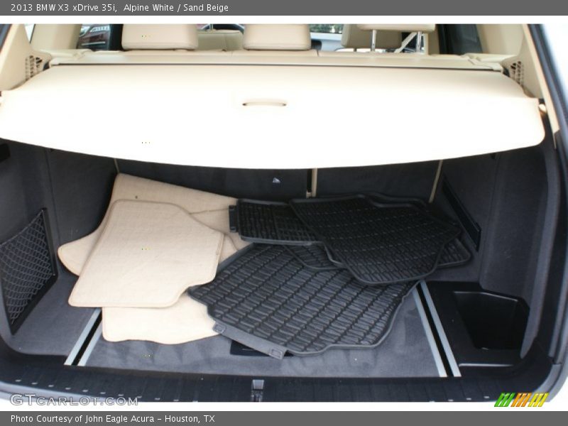 Alpine White / Sand Beige 2013 BMW X3 xDrive 35i