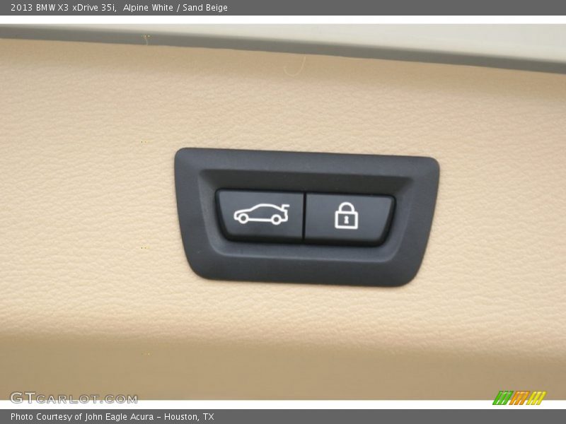 Alpine White / Sand Beige 2013 BMW X3 xDrive 35i