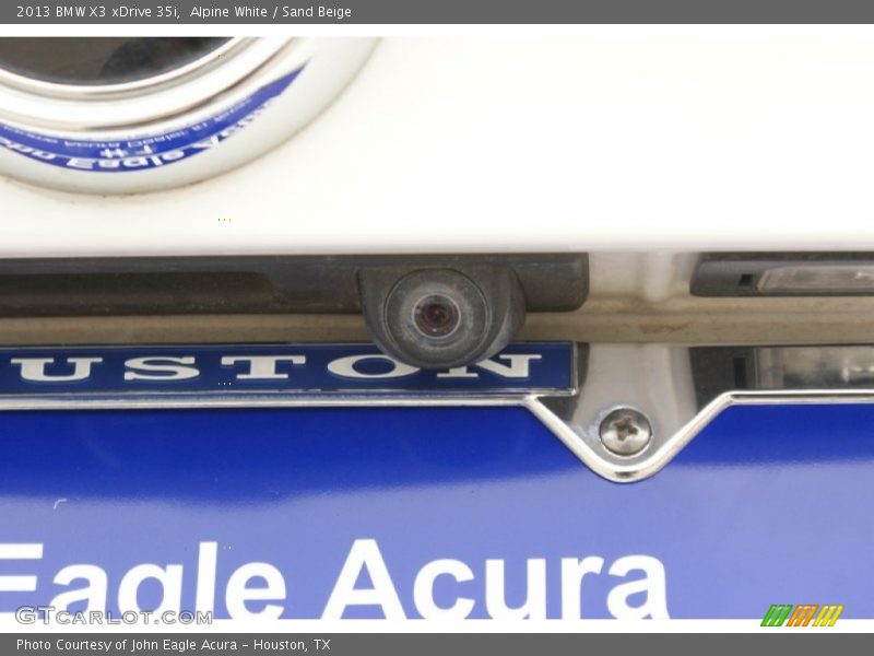 Alpine White / Sand Beige 2013 BMW X3 xDrive 35i