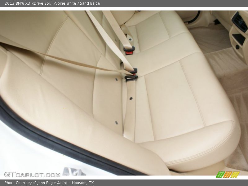 Alpine White / Sand Beige 2013 BMW X3 xDrive 35i