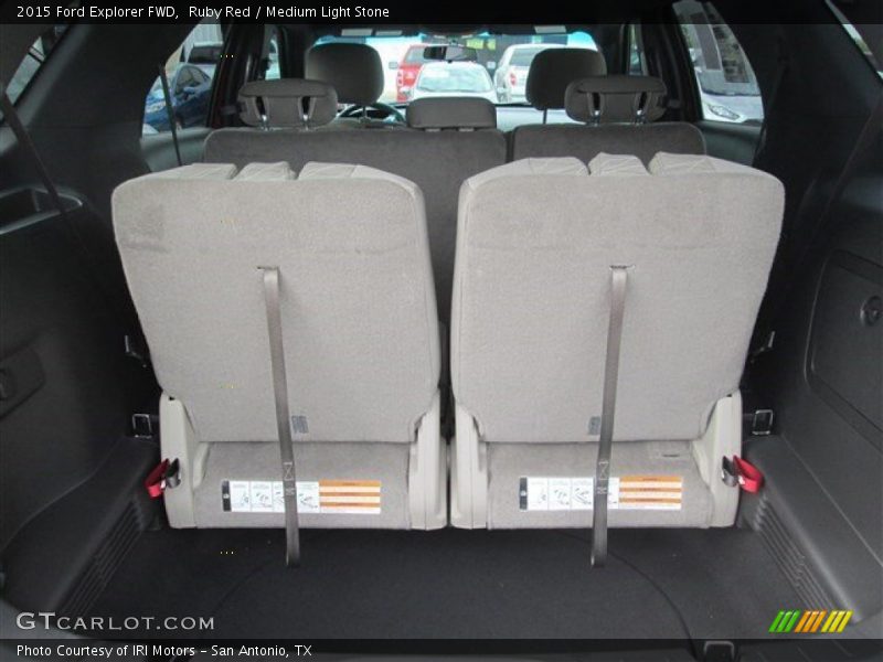 Ruby Red / Medium Light Stone 2015 Ford Explorer FWD