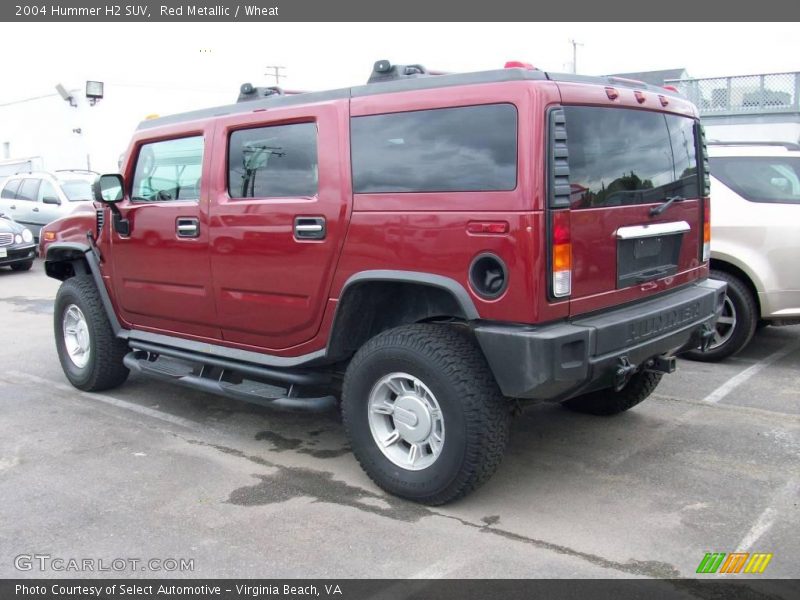 Red Metallic / Wheat 2004 Hummer H2 SUV