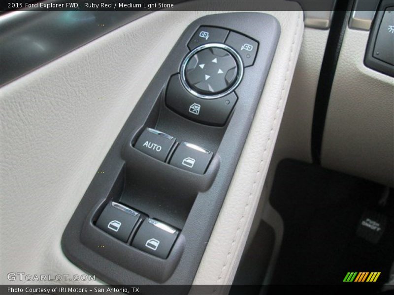 Ruby Red / Medium Light Stone 2015 Ford Explorer FWD