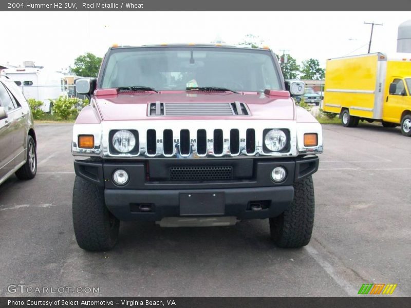 Red Metallic / Wheat 2004 Hummer H2 SUV