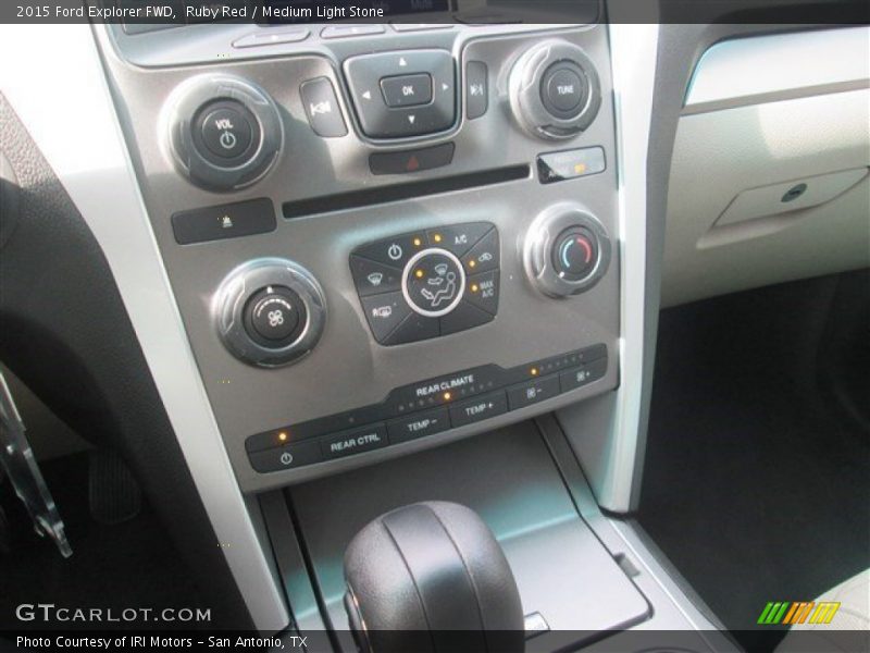 Ruby Red / Medium Light Stone 2015 Ford Explorer FWD