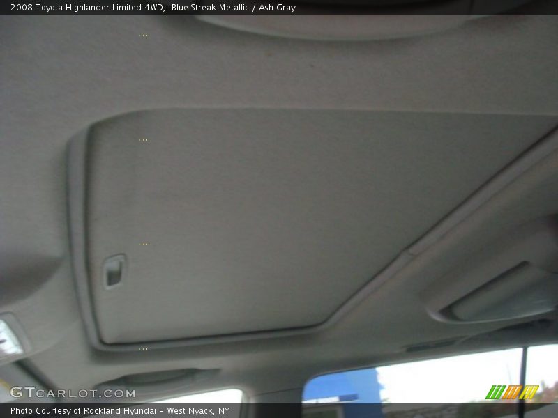 Blue Streak Metallic / Ash Gray 2008 Toyota Highlander Limited 4WD