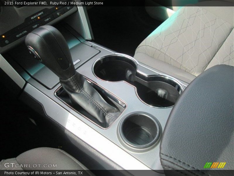 Ruby Red / Medium Light Stone 2015 Ford Explorer FWD