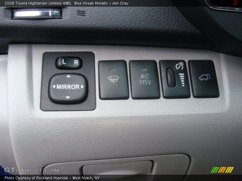 Blue Streak Metallic / Ash Gray 2008 Toyota Highlander Limited 4WD