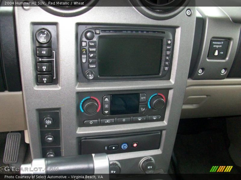 Red Metallic / Wheat 2004 Hummer H2 SUV